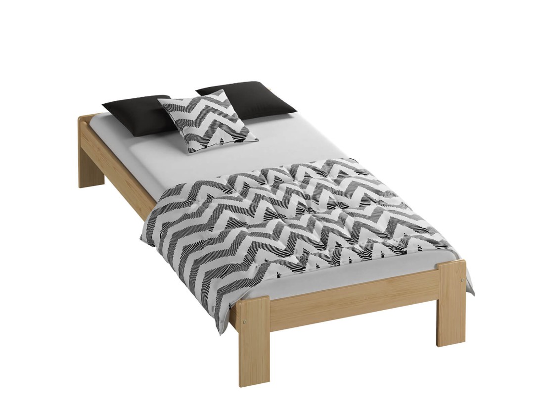 Fa ágy 90x200 Adéla fenyő