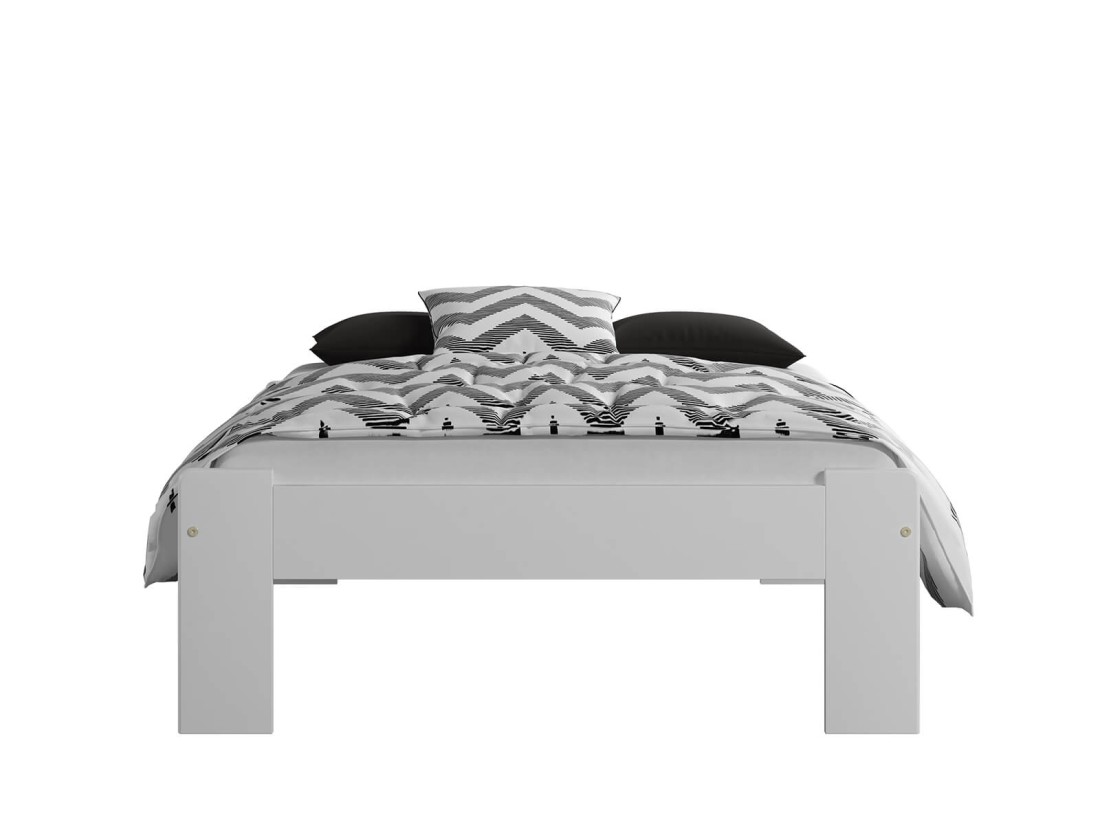 Fa ágy 90x200 Adéla fehér