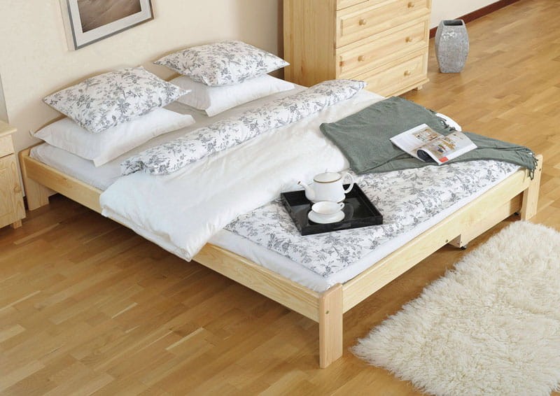 Fa ágy 120x200 Adéla fenyő