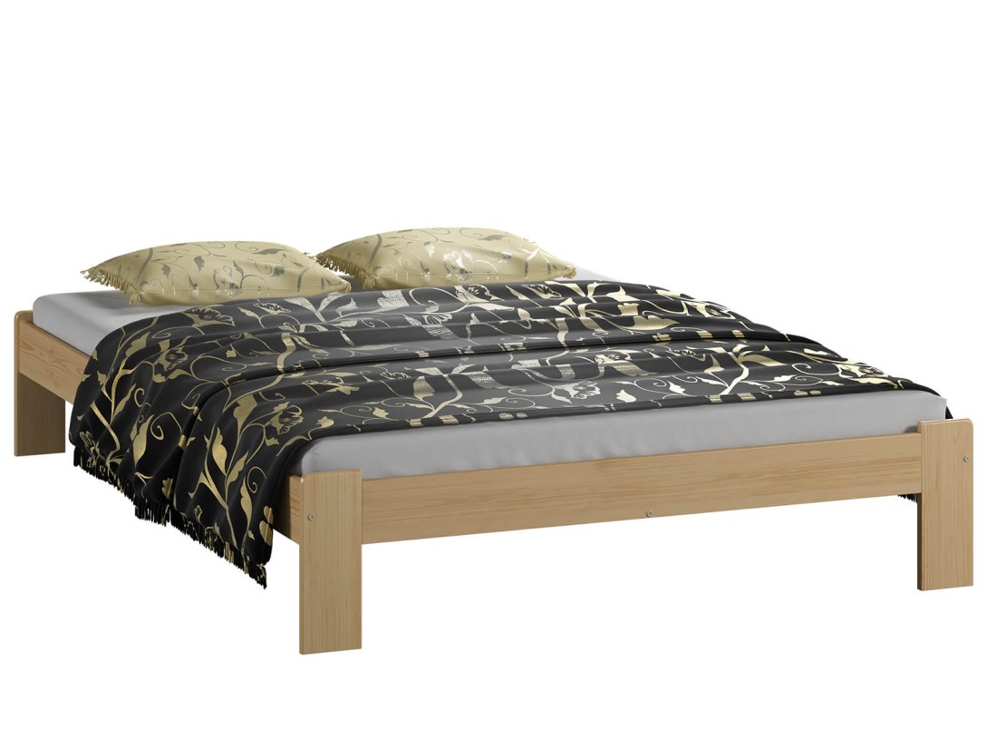 Fa ágy 120x200 Adéla fenyő