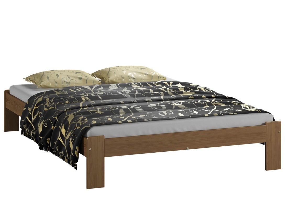 Fa ágy 140x200 Adéla tölgy