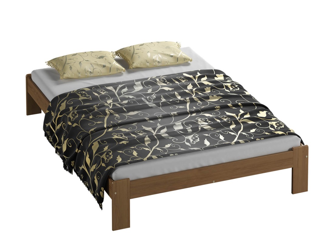 Fa ágy 160x200 Adéla tölgy