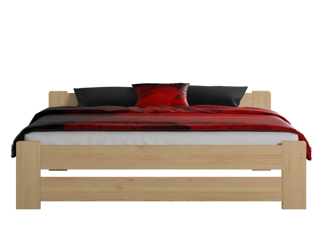 Fa ágy 140x200 Euro fenyő