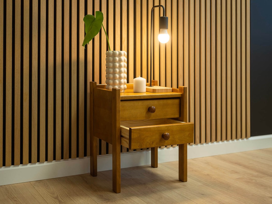 Ota éjjeliszekrény tölgy