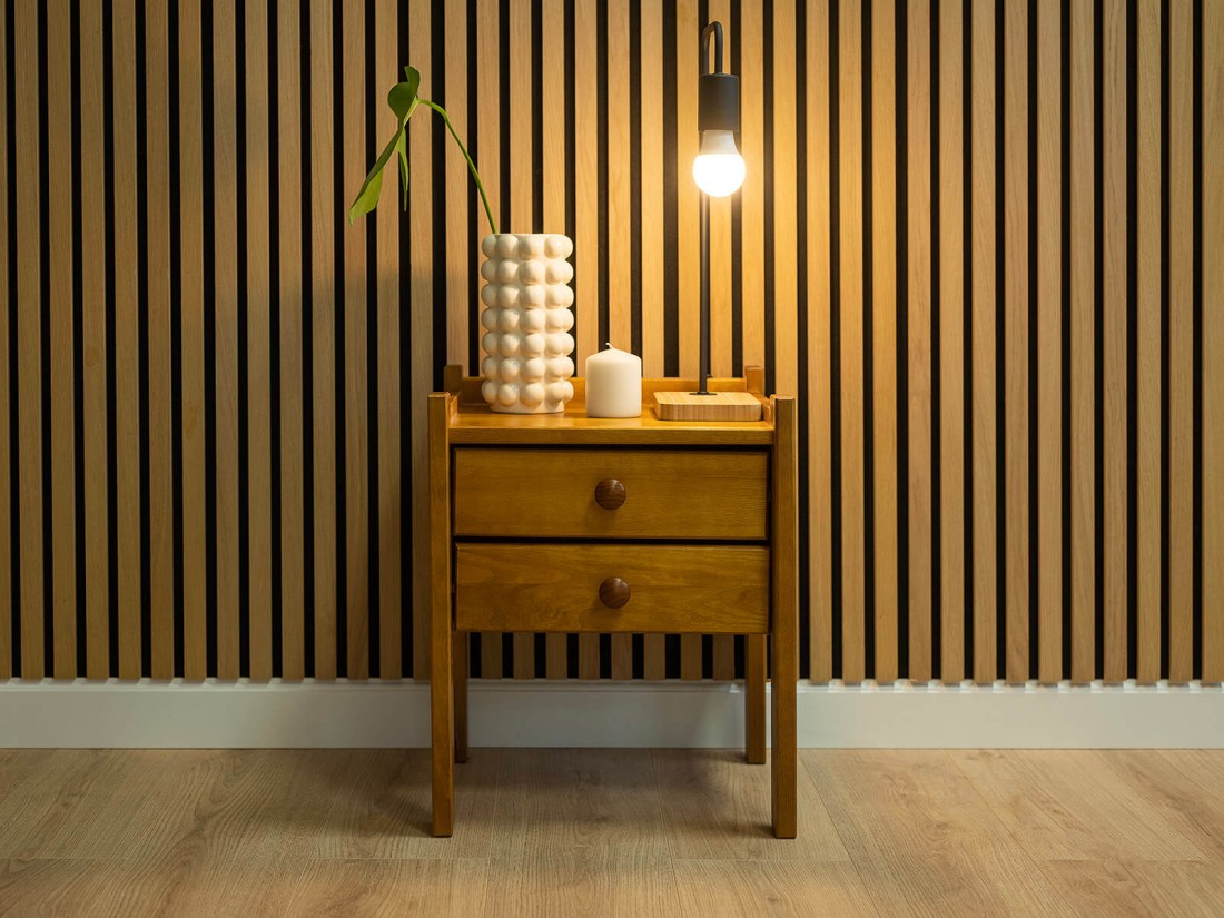 Ota éjjeliszekrény tölgy