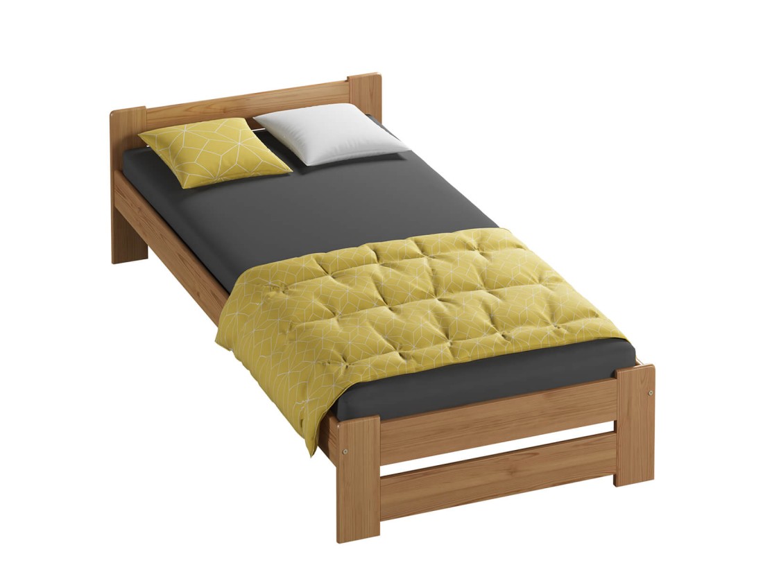 Fa ágy 90x200 Euro éger