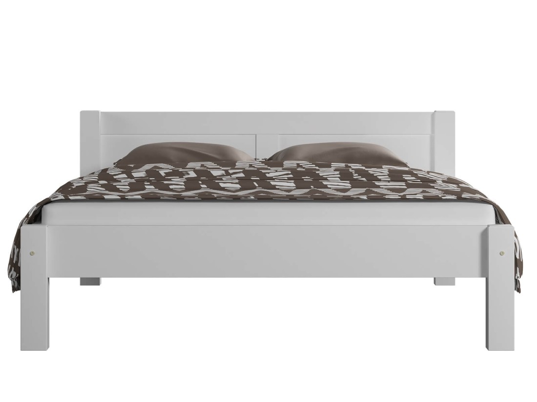 Fenyő ágy 140x200 Viktoria fehér