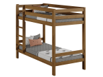 Fából készült emeletes ágy 90x200cm tölgy