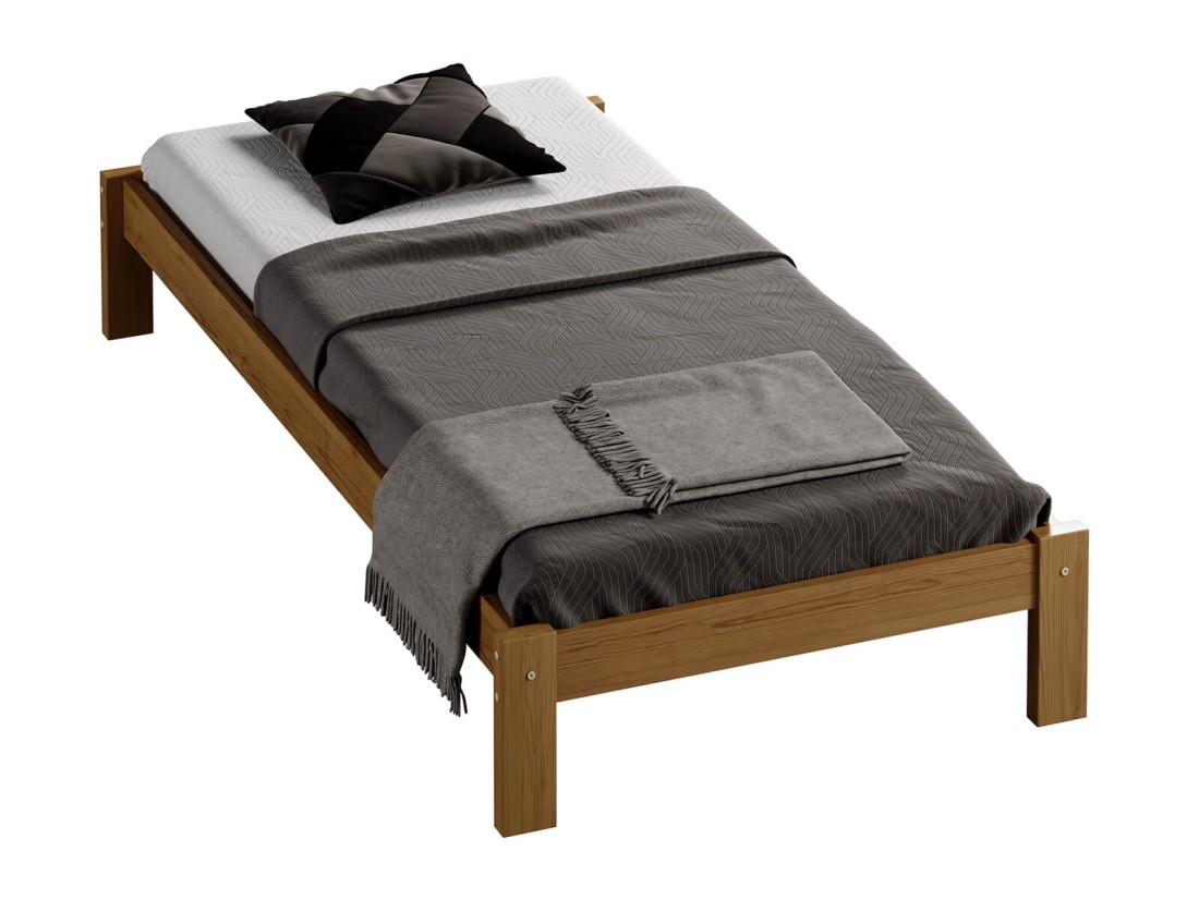 Fenyő ágy 90x200 Luisa tölgy