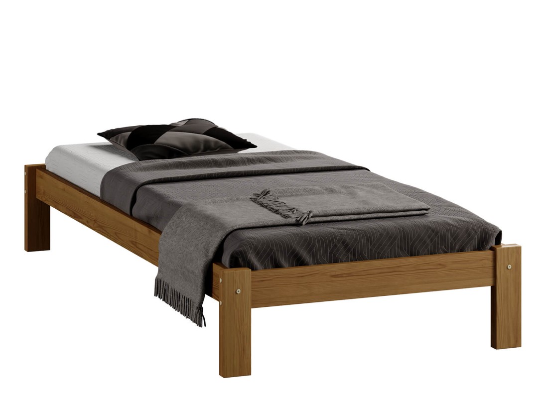 Fenyő ágy 90x200 Luisa tölgy