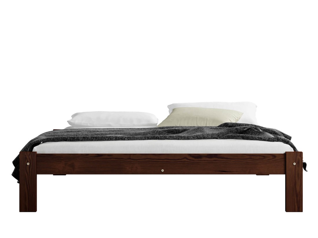 Fenyő ágy 160x200 Luisa dió