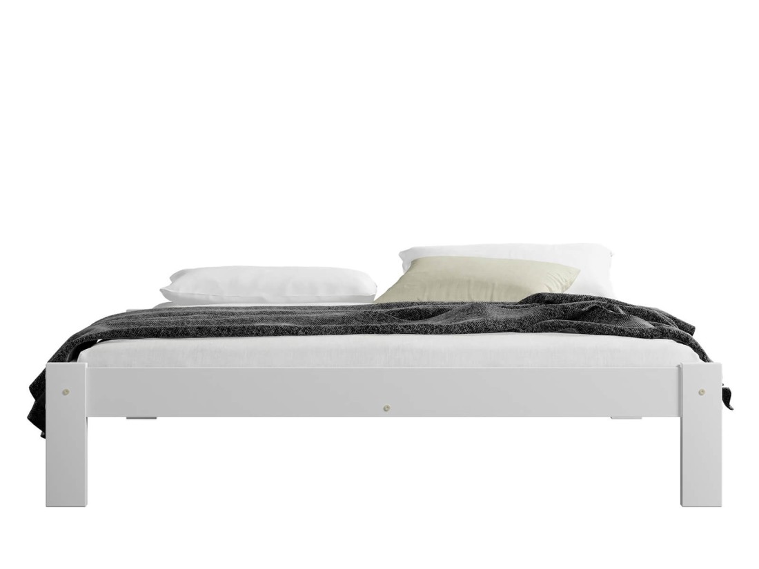 Fenyő ágy 140x200 Luisa fehér