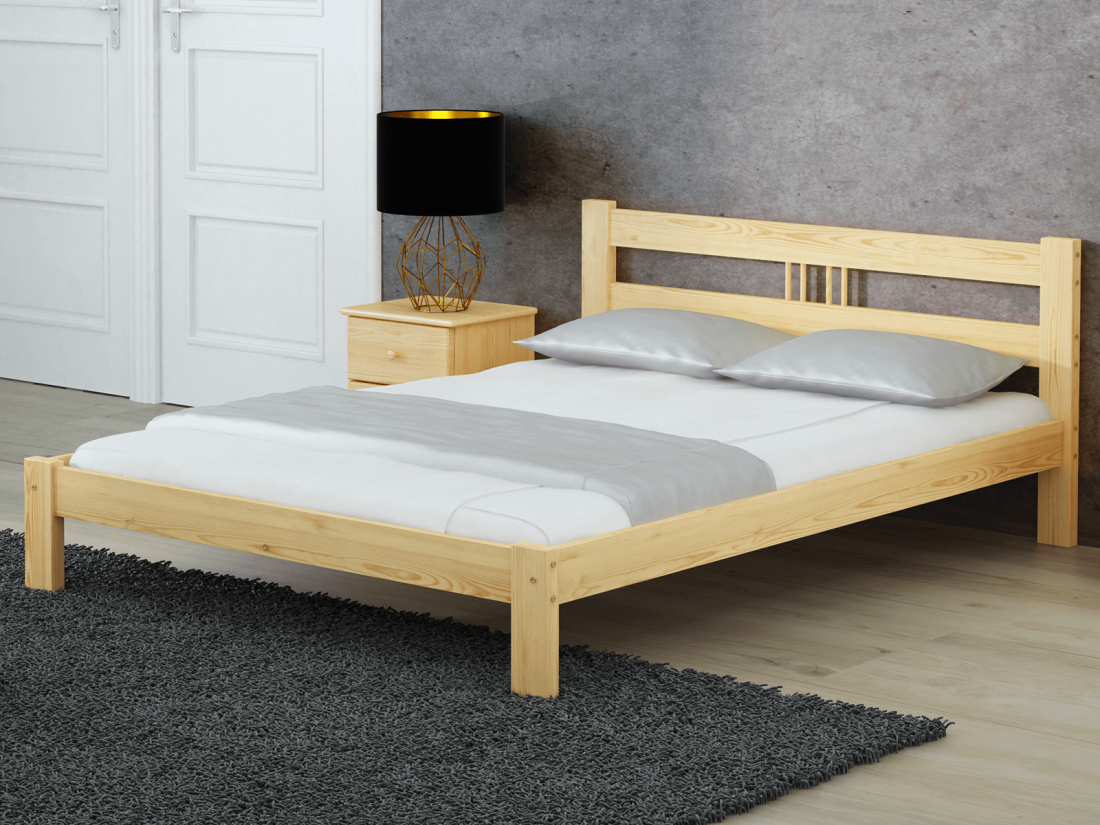 Fenyő ágy 120x200 Virginia fenyő