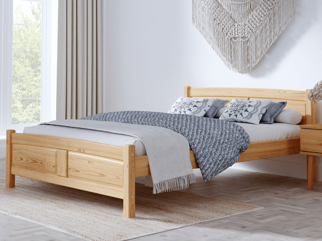 Fa ágy 120x200 Květa éger