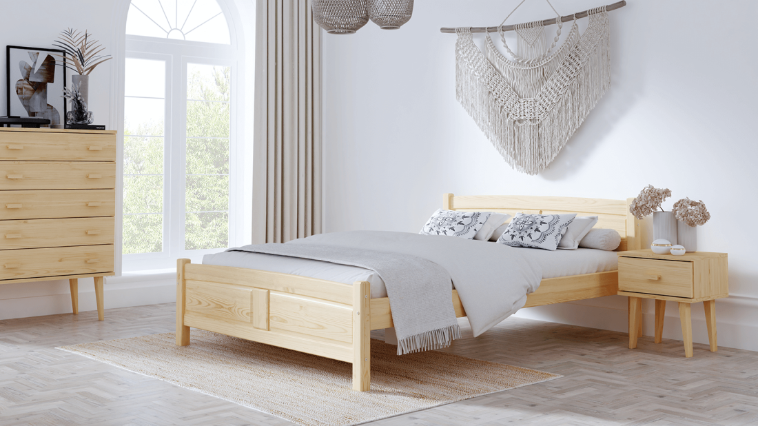 Fa ágy 120x200 Květa fenyő