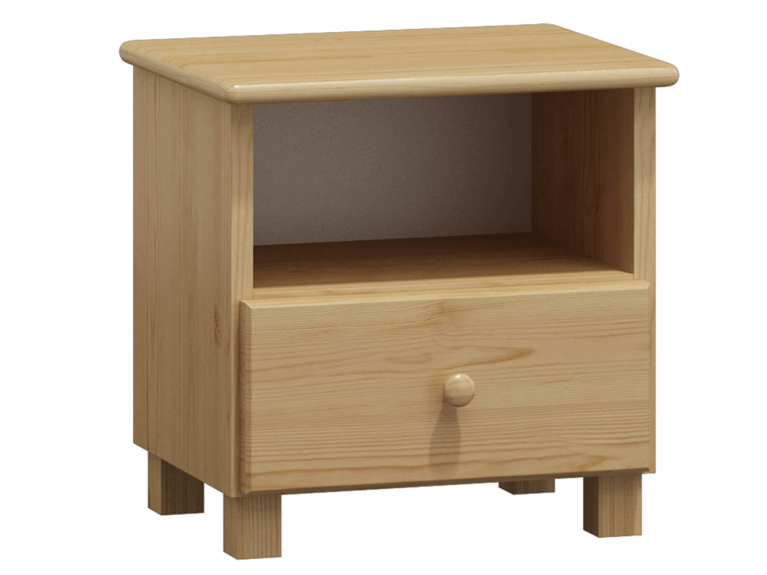 Éjjeliszekrény Katka S1 fenyő