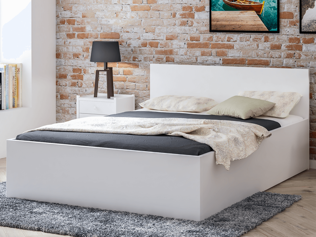Ágy 160x200 DM1 fehér
