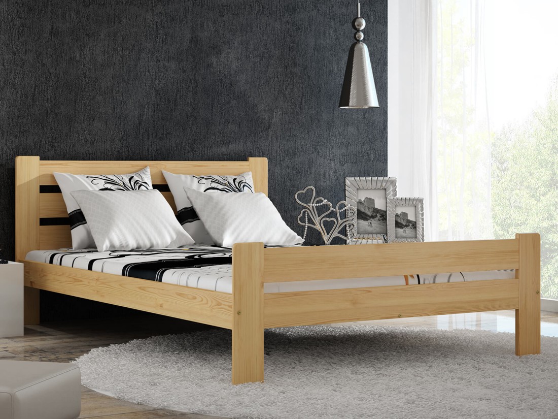 Fenyő ágy 120x200 Neli fenyő