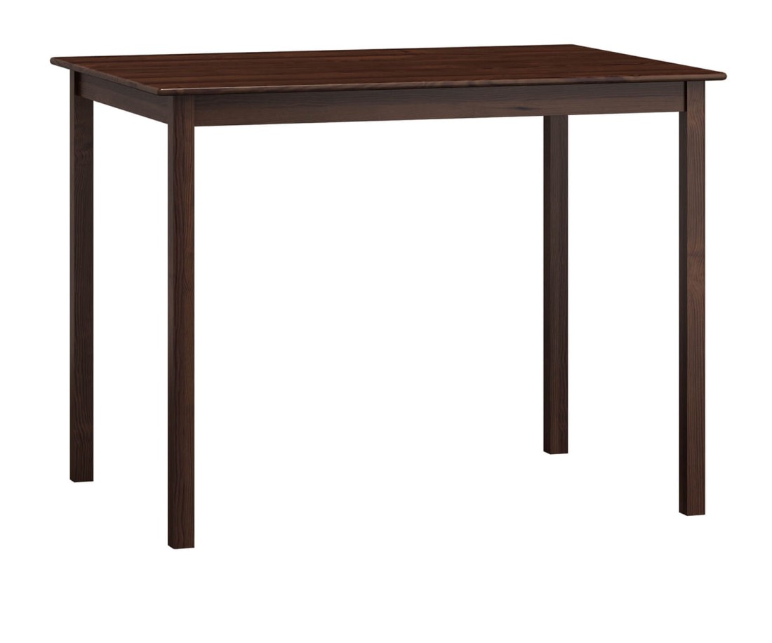 Téglalap alakú asztal c1 dió 110x60 cm