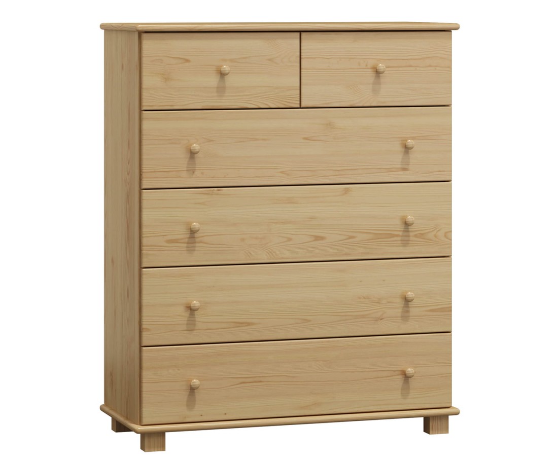 Fenyő komód c10, mélység 47