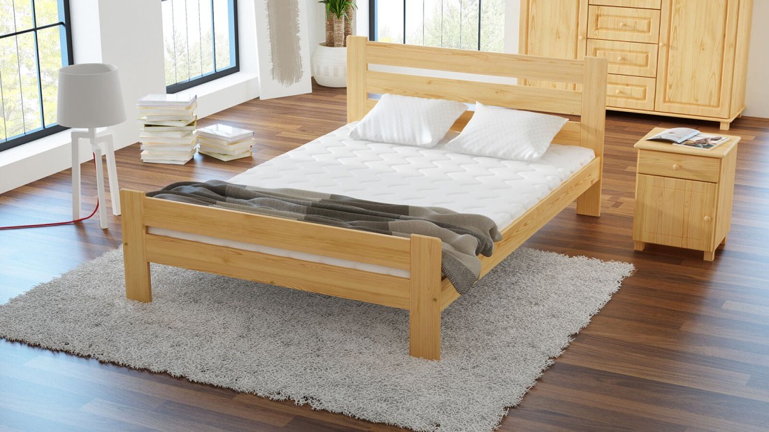 Fenyő ágy 120x200 Neli fenyő