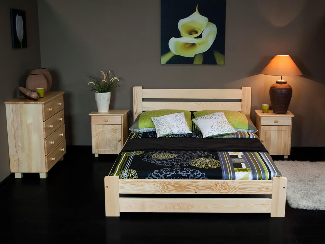 Fenyő ágy 120x200 Kati fenyő