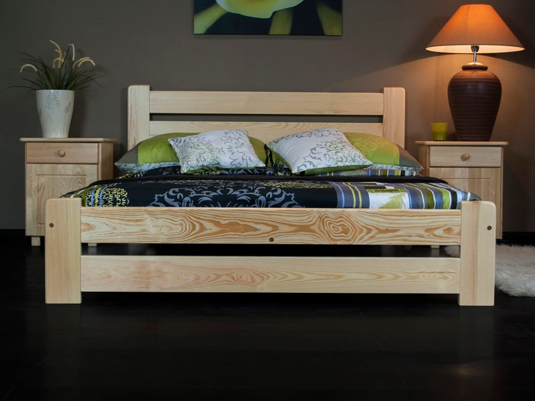 Fenyő ágy 120x200 Kati fenyő