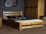 Fenyő ágy 140x200 Kati tölgy
