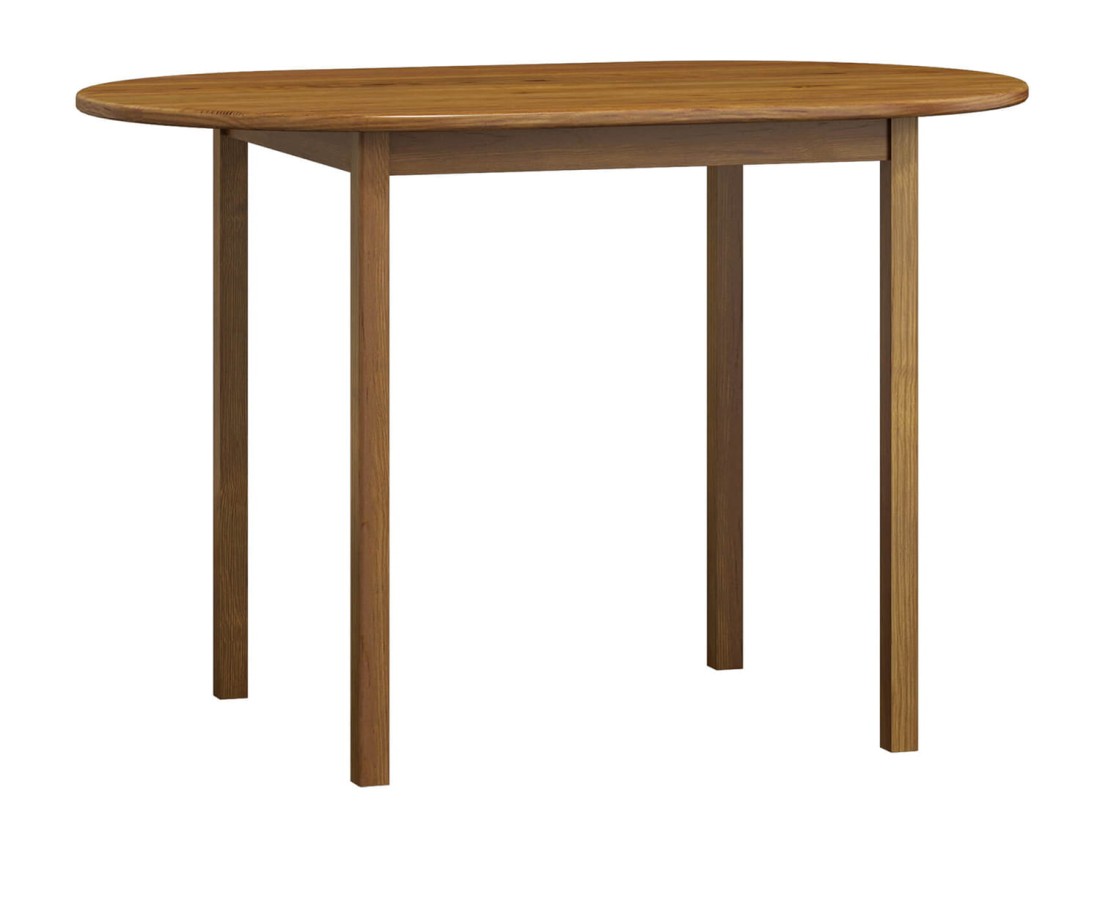 Ovális asztal c4 tölgy 115x70 cm