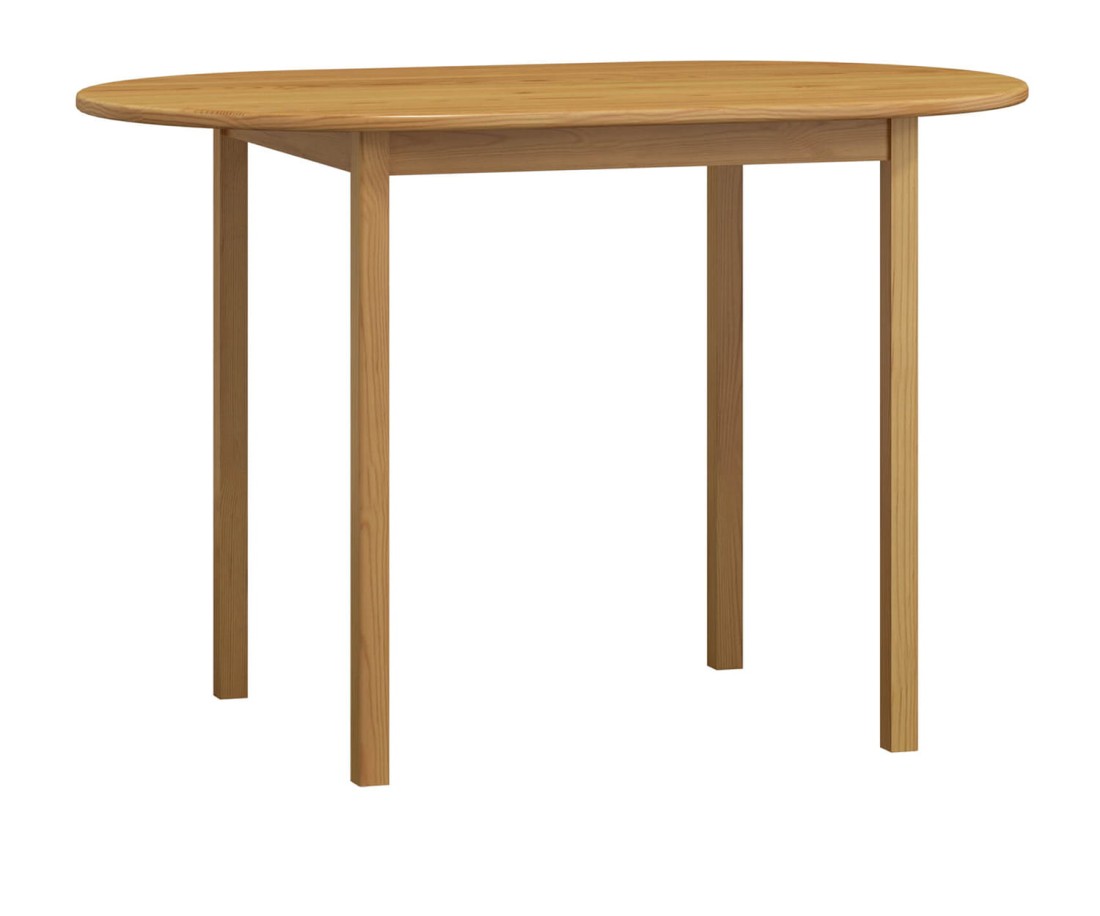 Ovális asztal c4 éger 150x80 cm