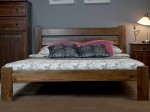Fenyő ágy 90x200 Eliza dió