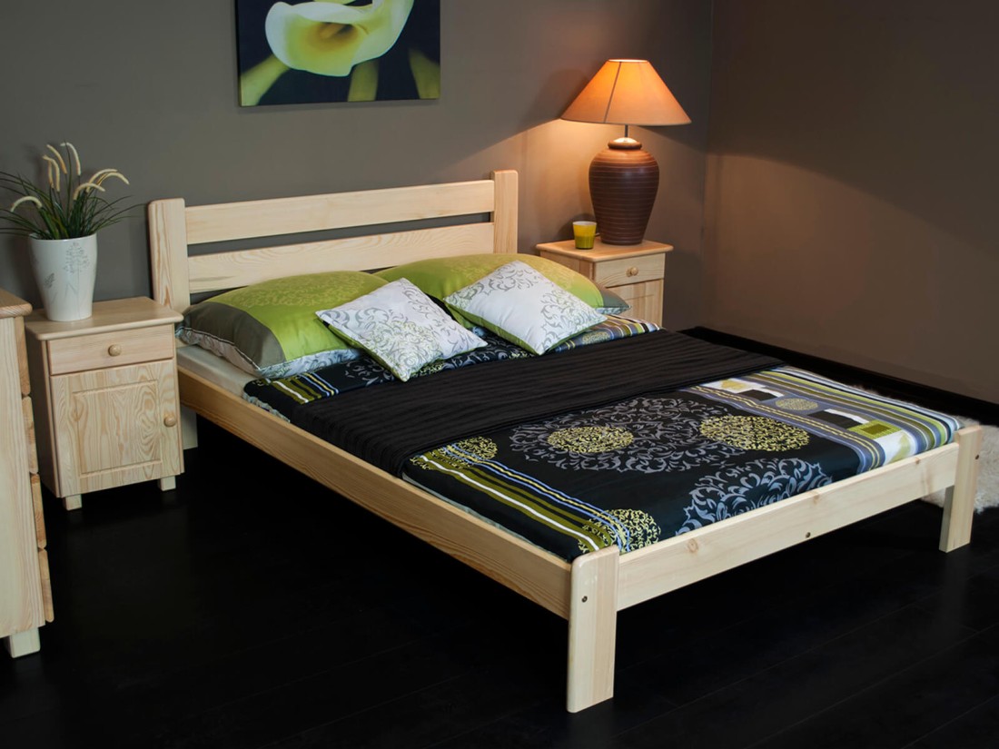 Fenyő ágy 120x200 Eliza fenyő