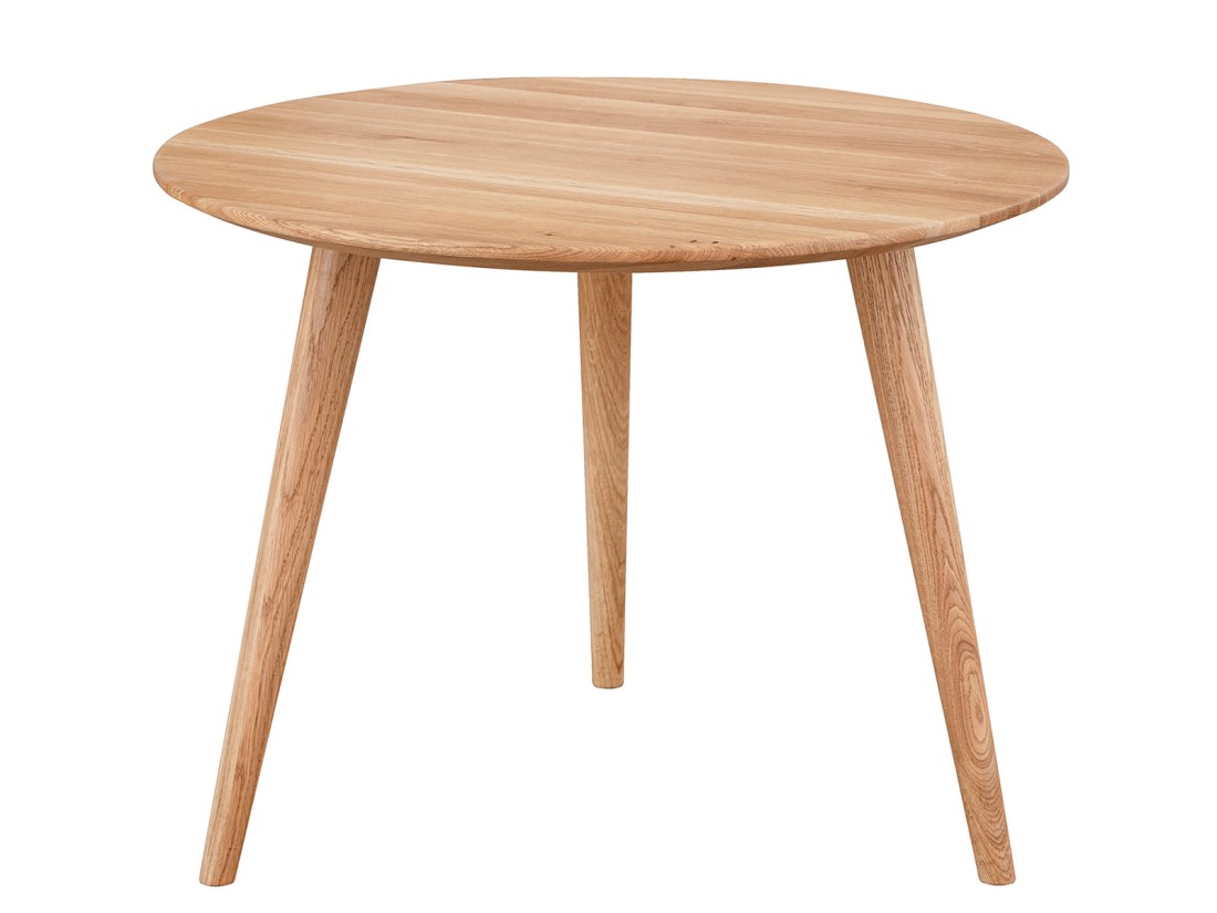 Kerek dohányzóasztal 45cm Reno természetes tölgyfa