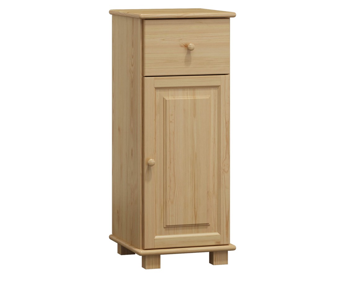 Fenyő komód c33 ajtós, mélység 42