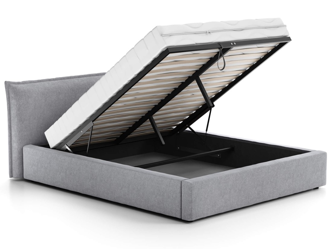 Kárpitozott ágy tárolóhellyel 160x200 PRO line 19 Soro 90