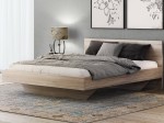 Levitációs ágy bútorlapból 180x200 DM2 tölgy sonoma
