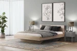 Levitációs ágy bútorlapból 180x200 DM2 tölgy sonoma