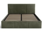 Kárpitozott ágy tárolóhellyel TOP line 7 160x200 Olíva Velvet
