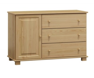 Fenyő komód c35, mélység 47