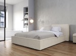Kárpitozott ágy tárolóhellyel 180x200 PRO line 20 Boucle 02