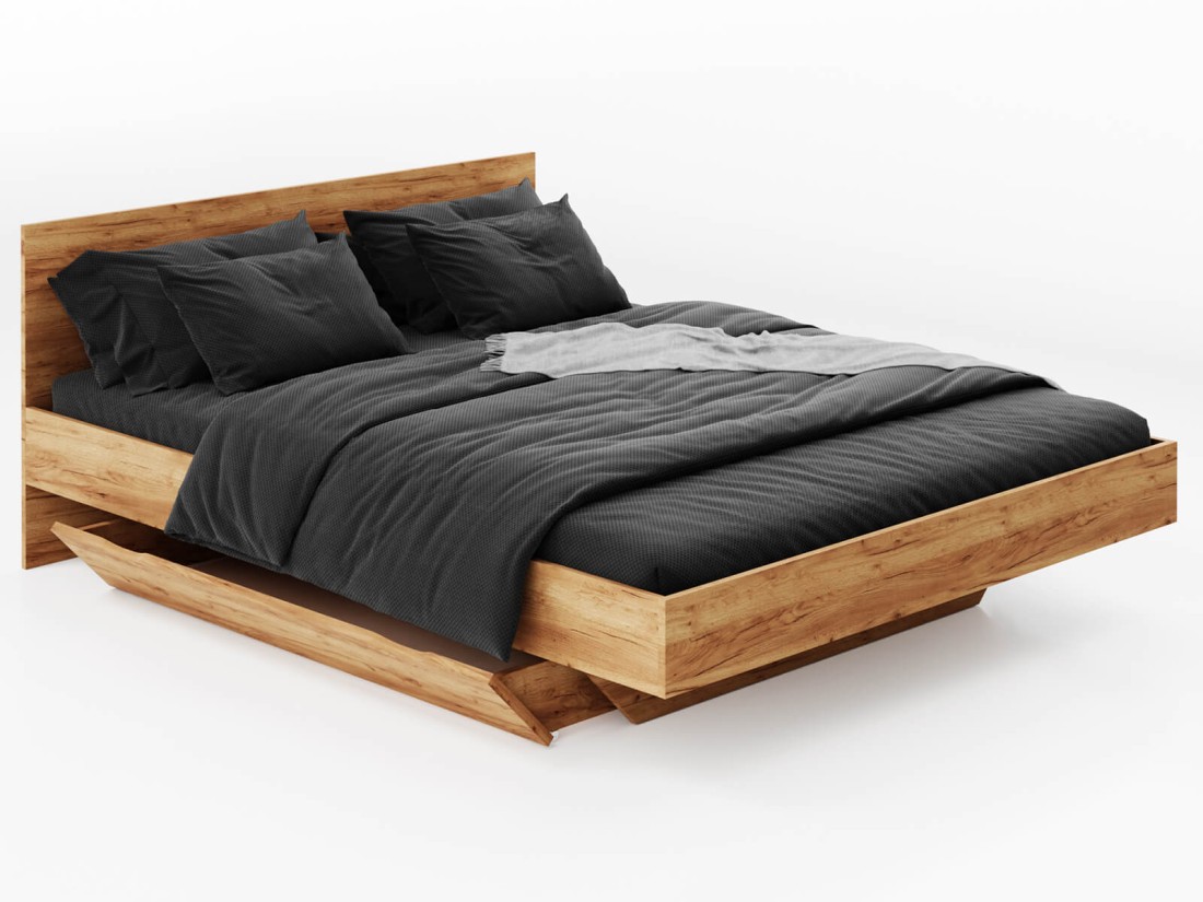 Tároló az úszóágy alatt DM2 tölgy craft