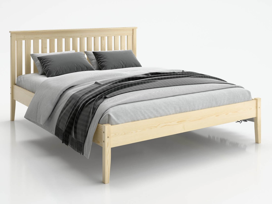 Fenyőfenyő ágy 140x200 Bilbao fenyő