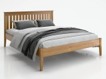 Fenyőfenyő ágy 140x200 Bilbao tölgy