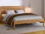 Fenyőfenyő ágy 120x200 Bilbao tölgy