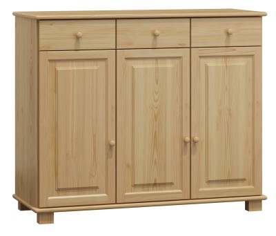 Fenyő komód c39, mélység 42