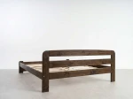 Fenyő ágy 120x200 Sasa dió