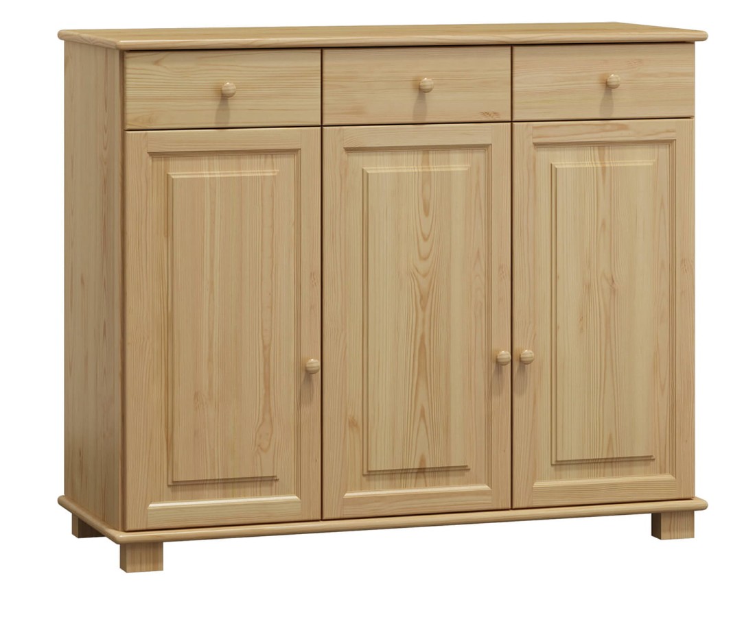 Fenyő komód c41, mélység 42