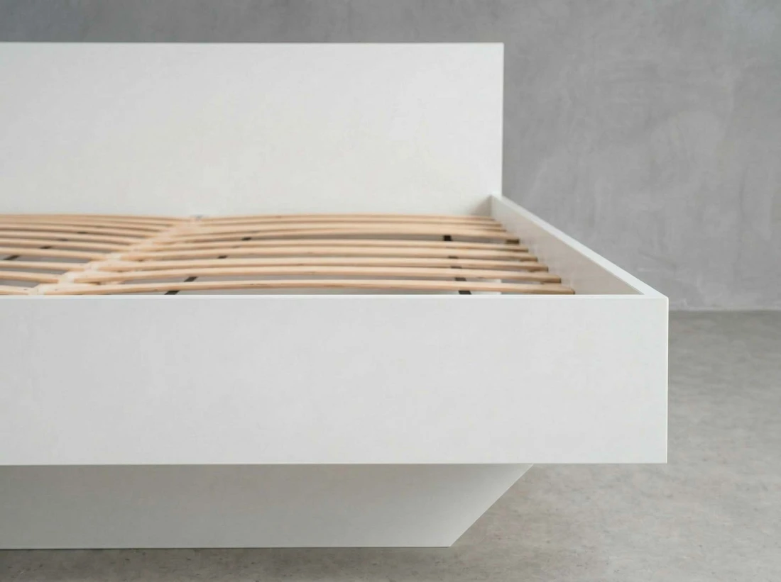 Levitációs ágy bútorlapból 180x200 DM2 fehér