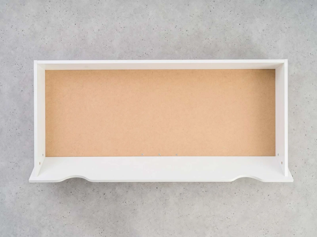 Levitációs ágy bútorlapból 180x200 DM2 fehér