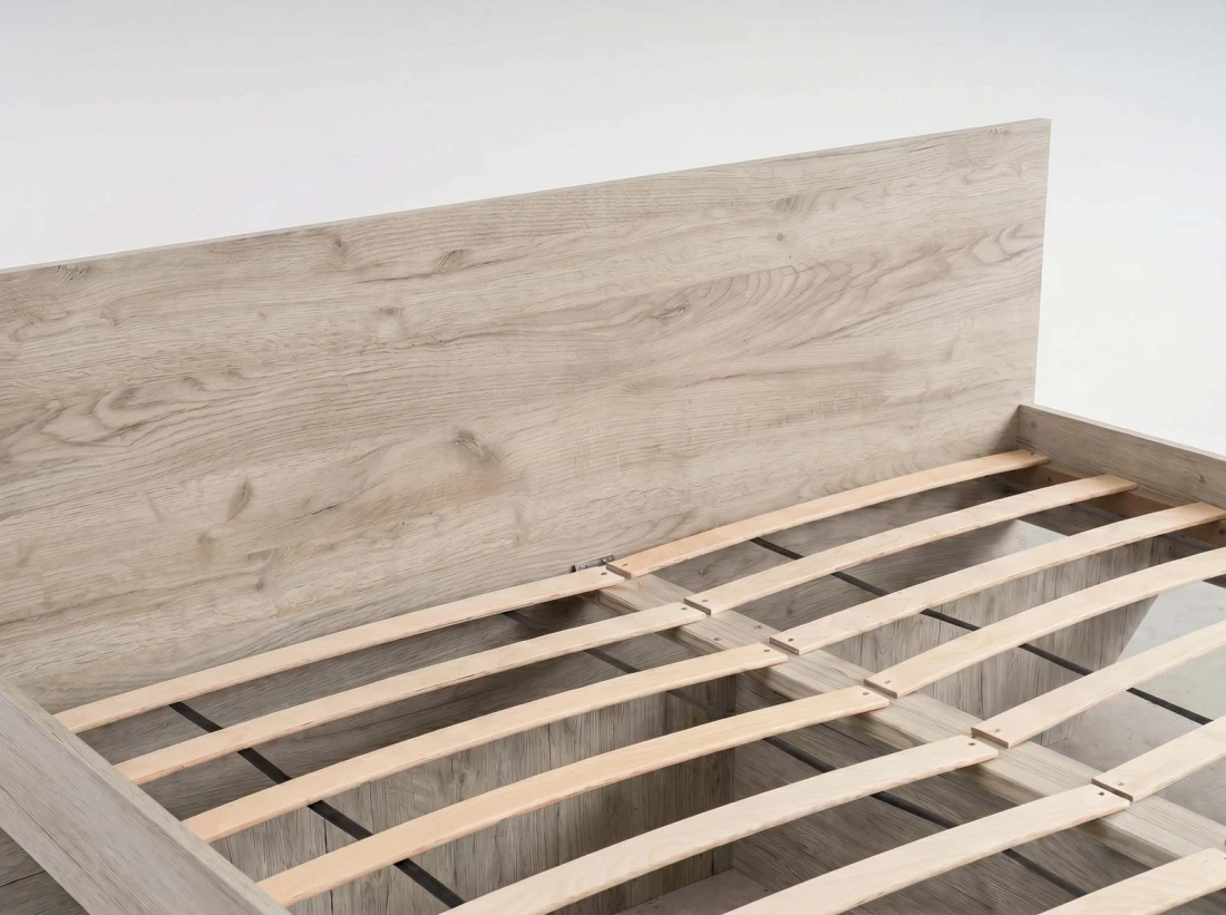 Levitációs ágy bútorlapból 140x200 DM2 tölgy sonoma